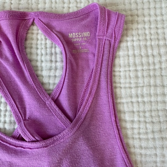 Long Purple Tank Top - Picture 3 of 3